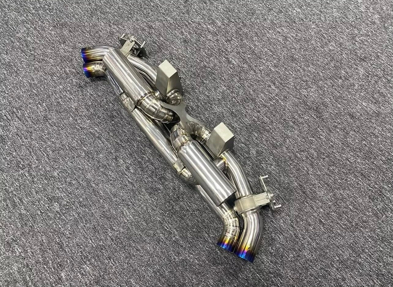 150PS - Porsche 911 992 Carrera S/4S/GTS Titanium Valved Sport Exhaust System