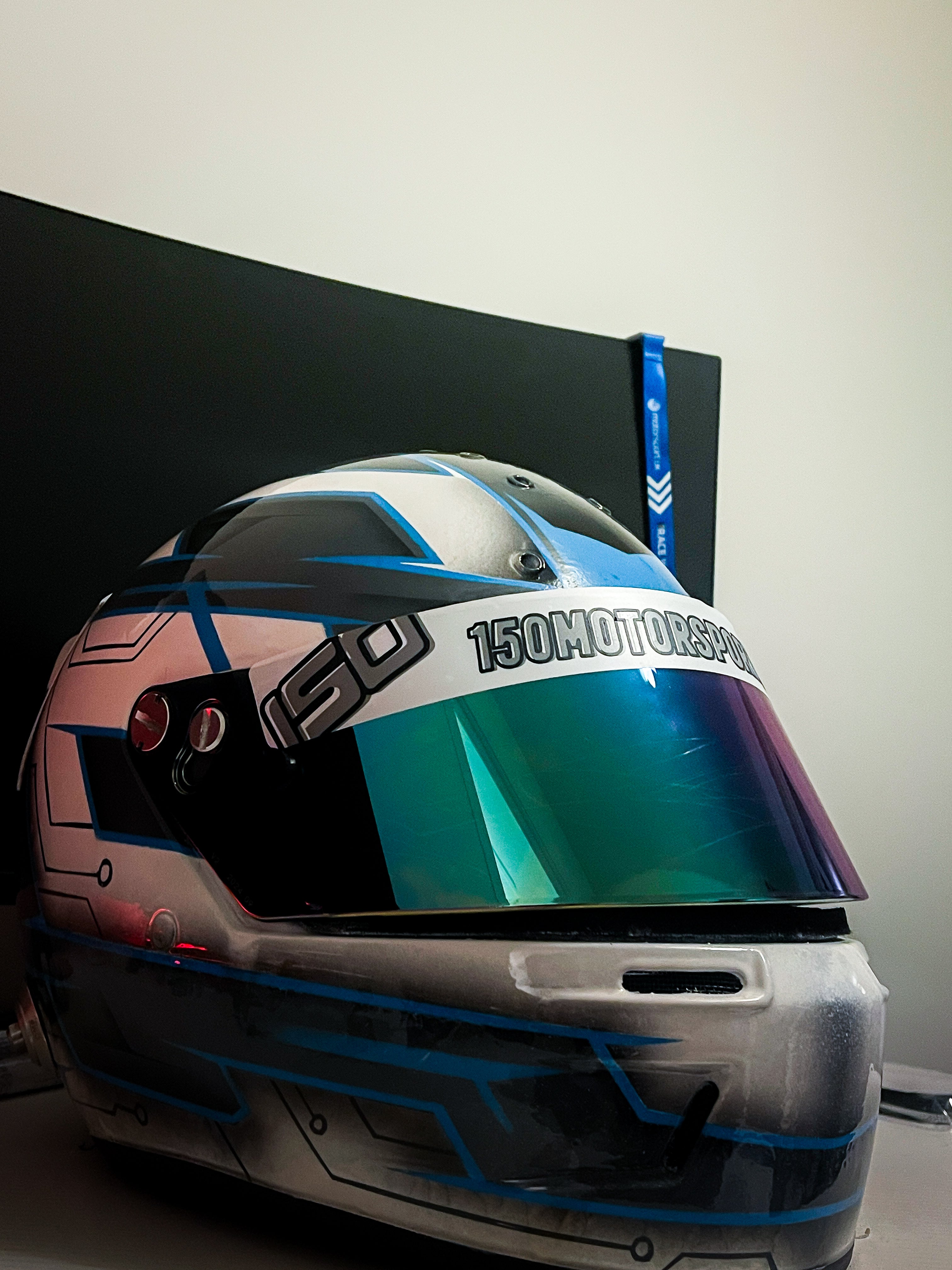 2 x Team 150MSRT Helmet Visor Strips