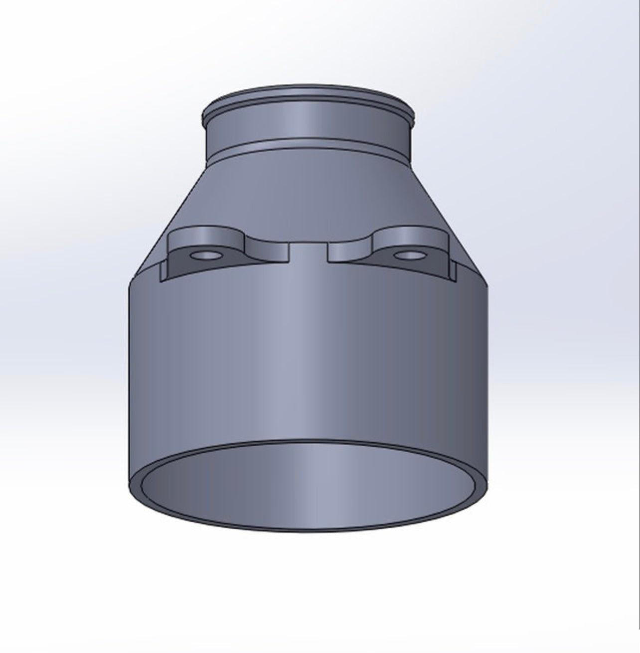 Fiesta ST150 Fog Light Intake Replacement Brake Duct