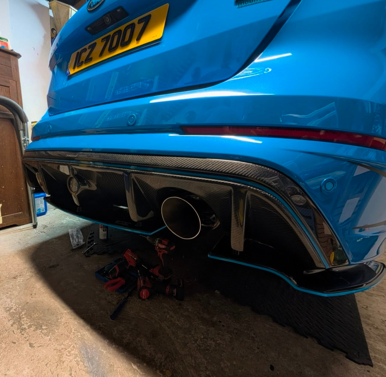 MK3 Focus RS Carbon Fibre Rear Diffuser