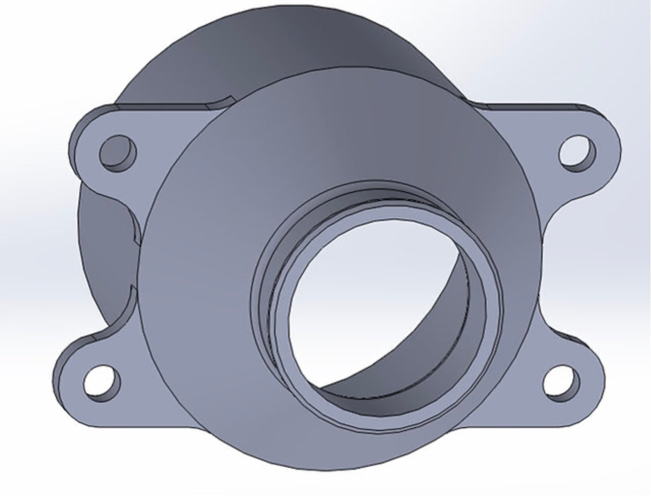 Fiesta ST150 Fog Light Intake Replacement Brake Duct