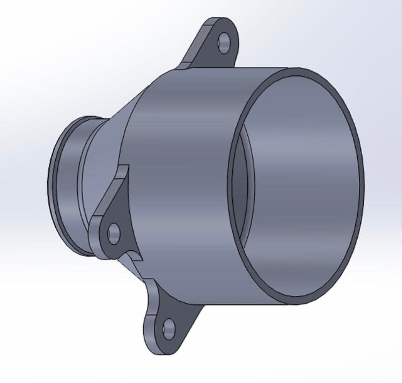 Fiesta ST150 Fog Light Intake Replacement Brake Duct
