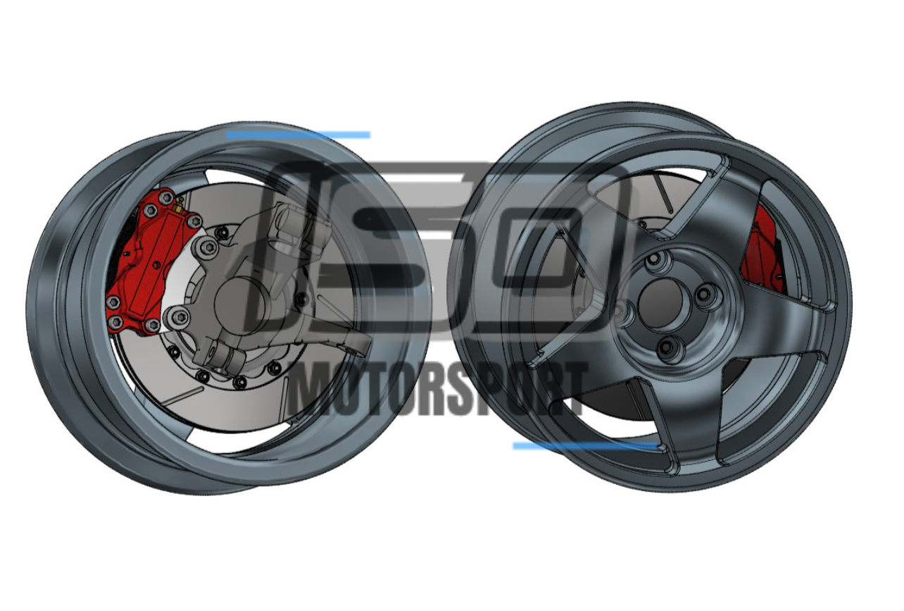 Focus ST/RS MK3 150MS 6 Pot Big Brake Kit