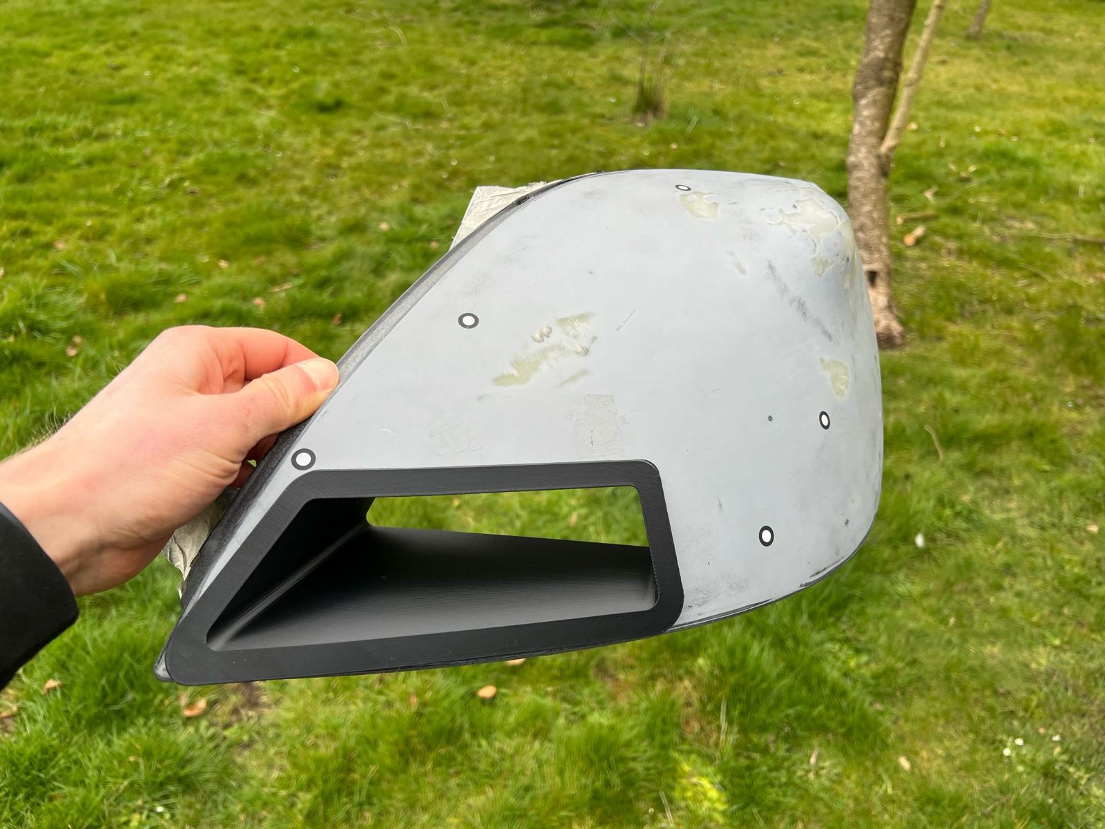 Fiesta MK6 Headlight Intake