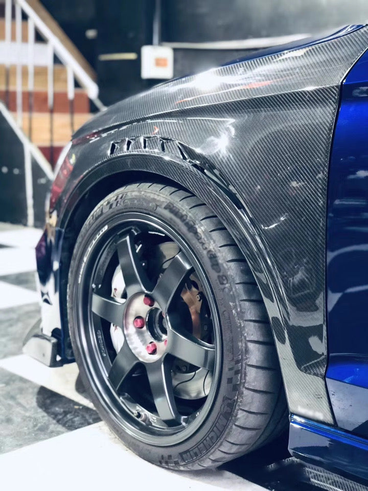 Audi A3/S3/RS3 8V Carbon Aero Vented Fender Pair