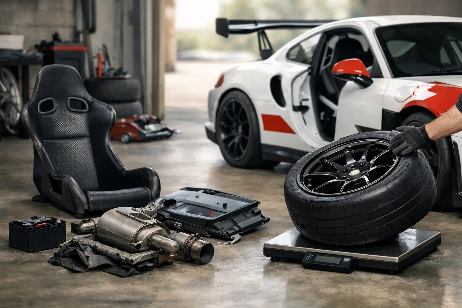 How to Reduce Car Weight for Track Days