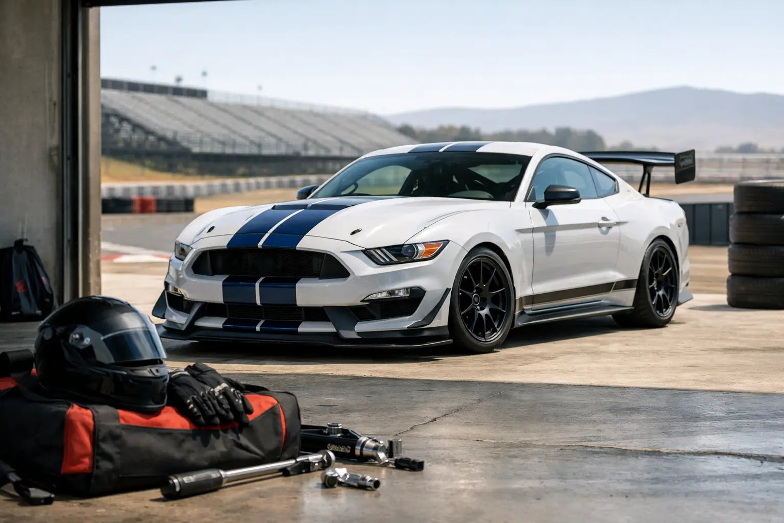 How to Prepare a Track Day Mustang