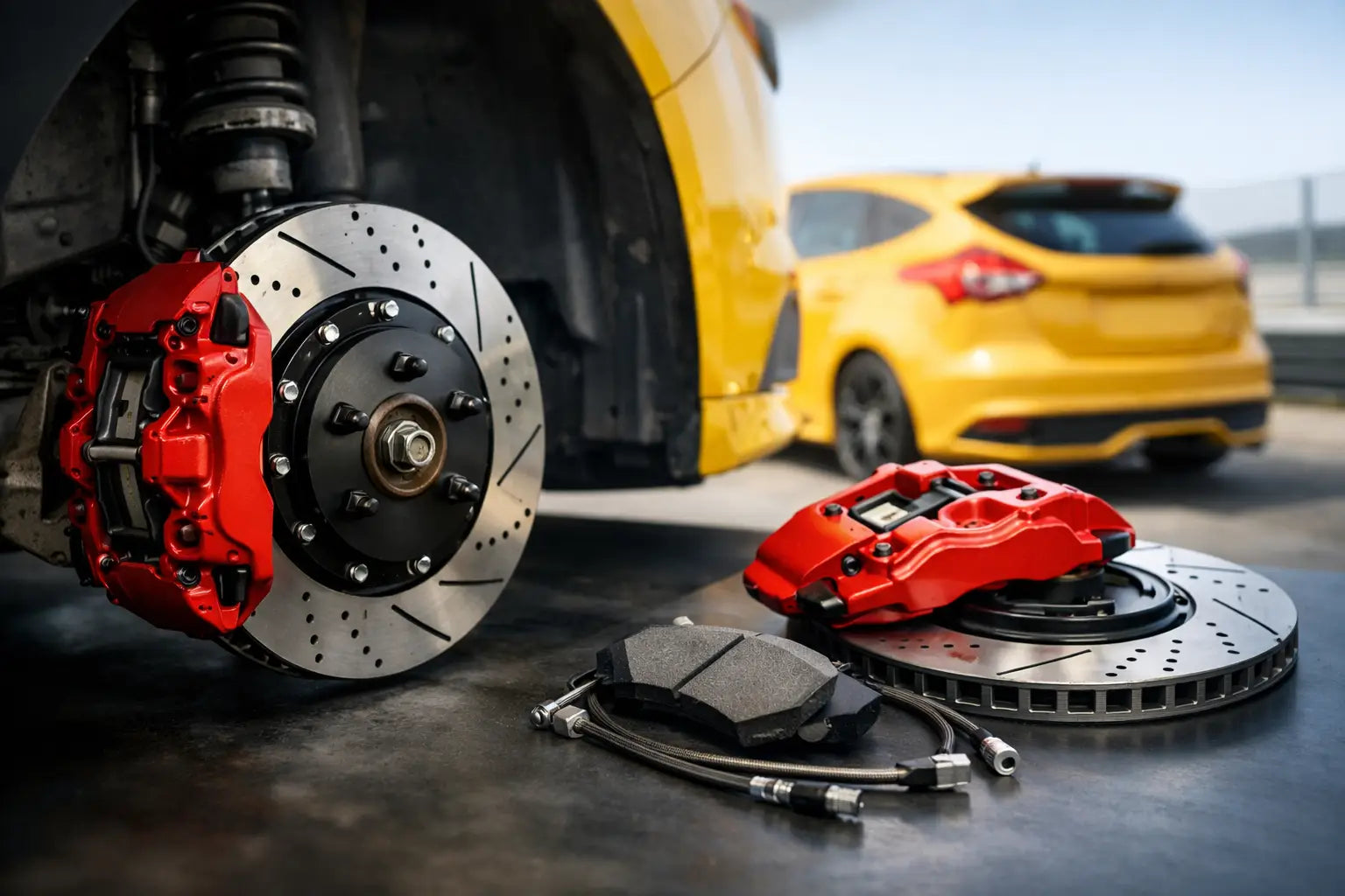 Track Day Brake Upgrades for Ford ST