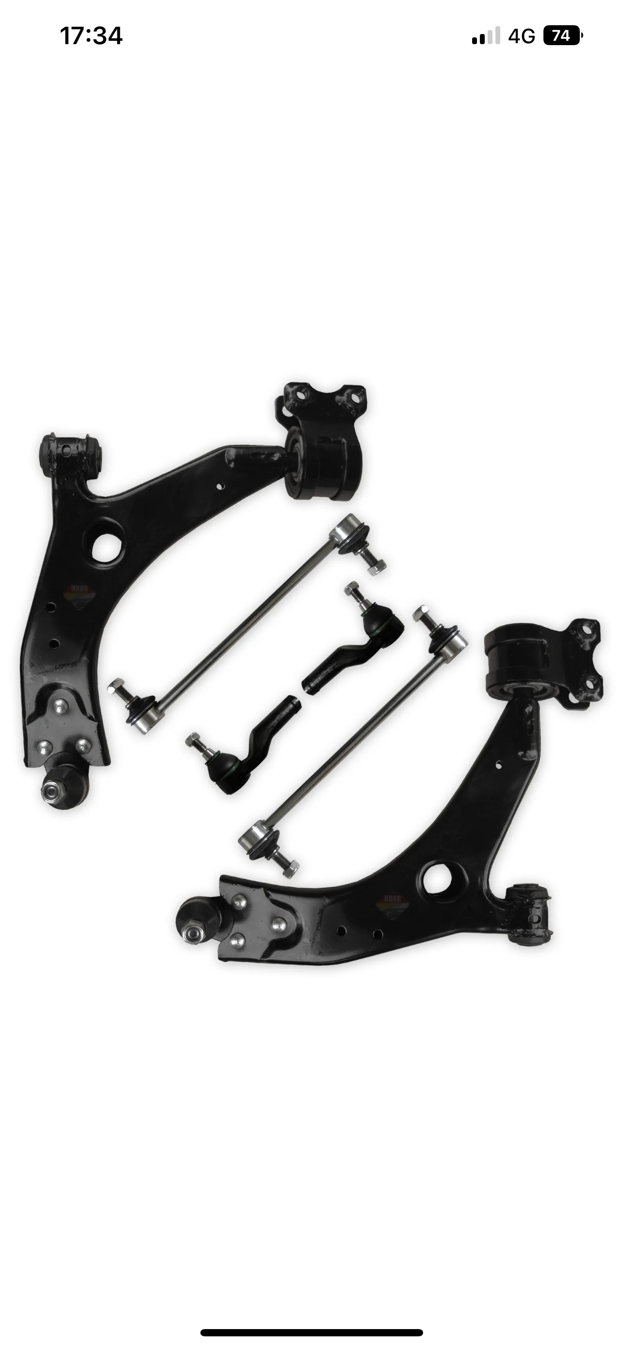 FORD FOCUS ST 2.5 ST2/3 ST225 FRONT LOWER WISHBONE ARMS 21MM TRACK ROD & LINKS