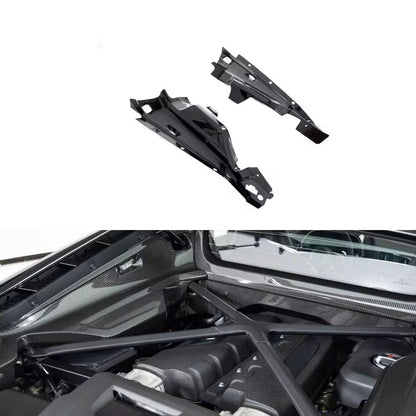 Audi R8 2023 Coupe Carbon Fibre Engine Bay Replacement Trim