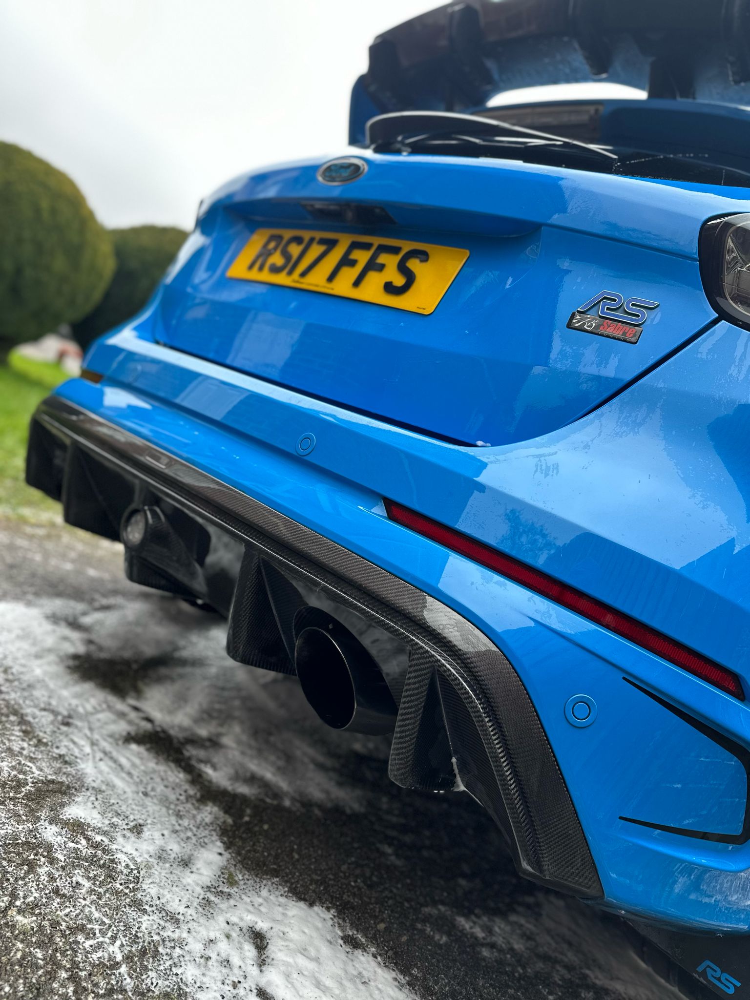 MK3 Focus RS Carbon Fibre Rear Diffuser