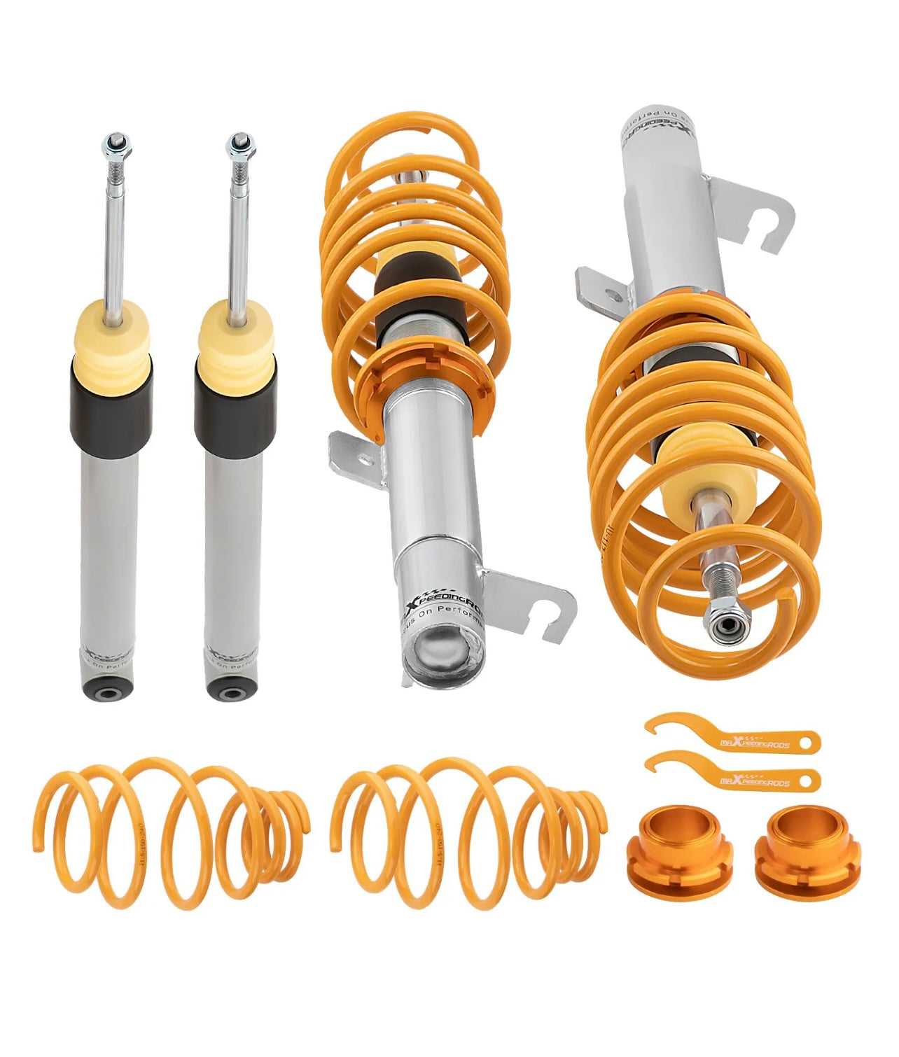 968326 VOGTLAND Height Adjustable Coil Over Kit Ford Fiesta, 4 cyl, Years 10 - 16 main image 0
