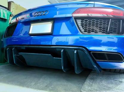 Audi R8 2015-2019 PrePreg Carbon Fibre Rear Diffuser