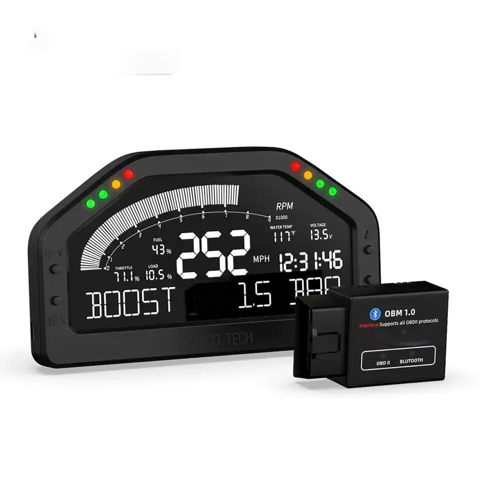 Universal OBD2 Digital Dash Display 6.5” SincoTech