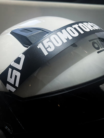 2 x 150MSRT Helmet Visor Stickers