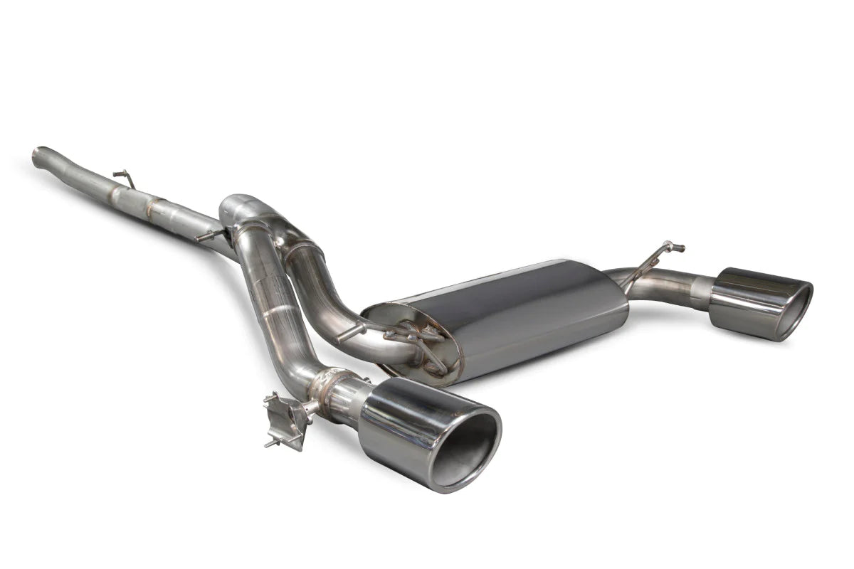 Scorpion Exhausts - MK3 Focus RS Cat-back system with electronic valve