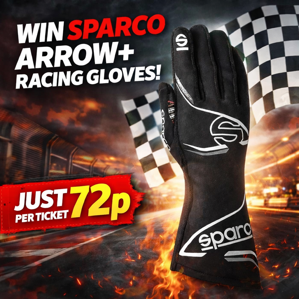 Sparco Arrow+ Race Gloves or £100 Cash Alternative