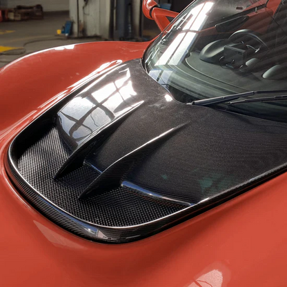 SPORT STYLE FRONT ACCESS PANEL (BONNET) FOR LOTUS EXIGE V6 CUP 430 380