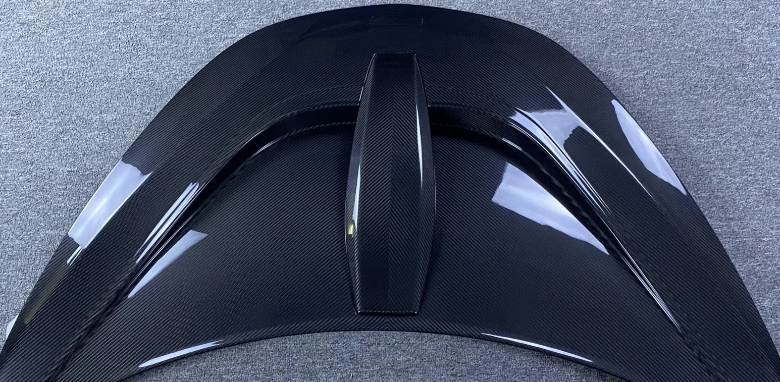 McLaren 600LT Senna Style PrePreg Carbon Fibre Hood