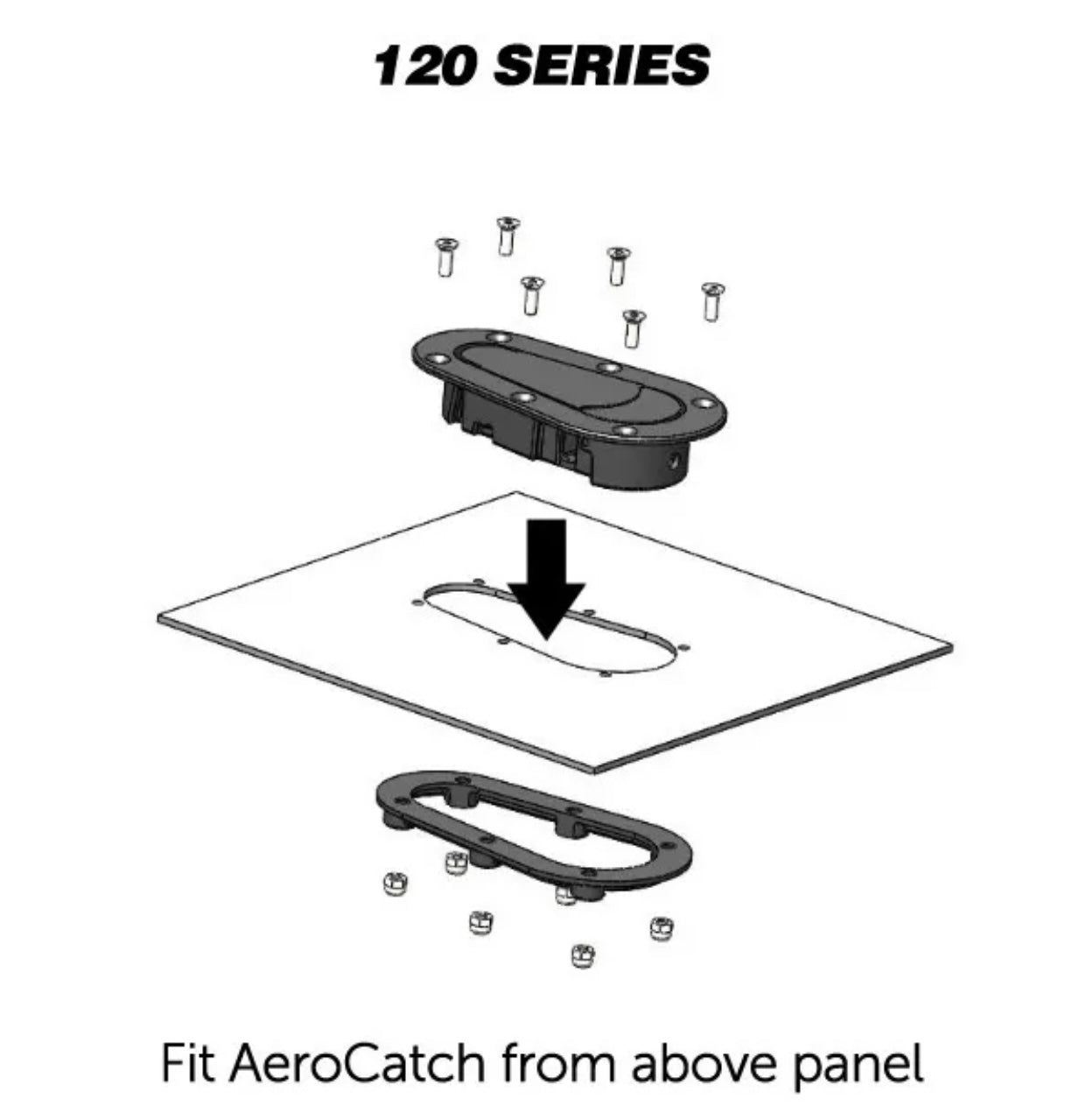 AeroCatch Quick Release Bonnet / Boot Catches