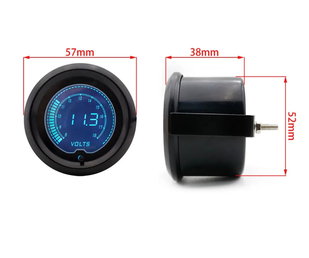 MK3 RS Volt Meter Gauge 52mm